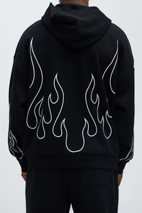 Hoodie à épaules tombantes, Hoodie oversize unisexe, Hoodie de sport à séchage rapide, Hoodie oversize coupe ample, Hoodie en maille avec empiècements en maille - Product Image 5