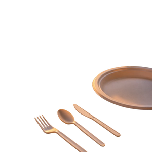 Couteau en papier jetable écologique pour pique-niques et repas communautaires, couteau en papier de 155 mm pour la restauration à emporter et l'utilisation en restaurant - Product Image 1