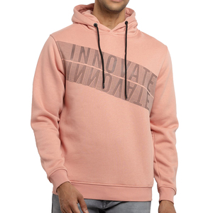 Sudaderas con Capucha para Hombre de Alta Calidad, Sudadera de Forro Polar Negra Lisa, Sudadera con Capucha de Algodón Grueso a la Moda - Product Image 1