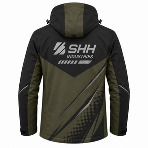 Custom Tactical Softshell <b>Jacket</b> Men <b>Waterproof</b> Windproof Hooded Outdoor Hiking Workwear <b>Winter</b> Performance <b>Jacket</b> OEM Wholesale - Product Image 3