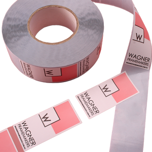 Rouleaux d'autocollants en vinyle transparent imperméables personnalisés pour pots de miel, bouteilles, sauces, cosmétiques, cadeaux - Product Image 1