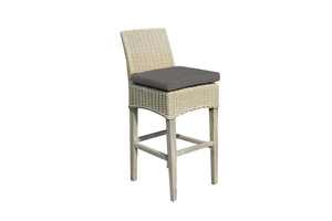 <b>NAVY</b> Stylish Patio <b>Bar</b> <b>Stool</b> with Durable Wicker Finish - Product Image 5