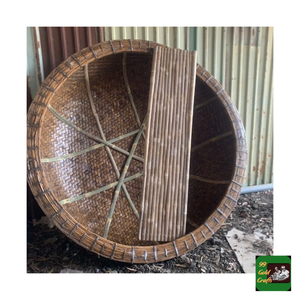 Cesta Redonda de Bambú Tejida Naturalmente, Tipo Coracle, para Pesca Costera, Ocio y Actividades de Turismo Ecológico, Exportación desde Vietnam - Product Image 1