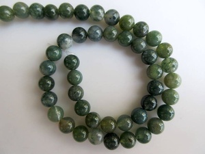 Cuentas de Piedras Preciosas Naturales Redondas y Lisas con Orificio Grande para Fabricación de Joyas, Hilo de Piedras Sueltas Perforadas - Product Image 6