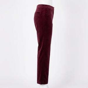 <b>Women's</b> <b>Velvet</b> <b>Trousers</b> Wide Leg Pants Solid Color Formal Dress Pants for Party Wedding - Product Image 4