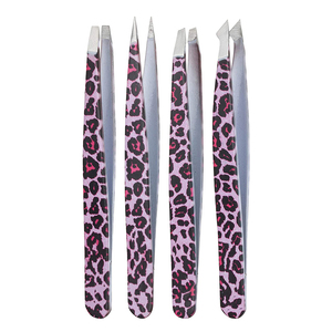 Pinzas Profesionales ESD de Acero Inoxidable con Logotipo Personalizado para Belleza, Pinzas para Cejas y Pestañas, Sets con Estuche Puntiagudo para Pestañas de Volumen - Product Image 1