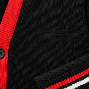Cárdigans de Doble Botonadura con Cuello en V, Gruesos, de Acrílico, para Invierno, con Logotipos Personalizados de Alta Calidad - Product Image 3