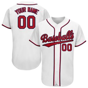 Maillots de baseball personnalisés avec votre logo, nom d'équipe, numéro ; Blanc uni ; Couleur noire personnalisée ; Grande taille ; 100 % polyester ; Anti-bactérien ; - Product Image 5