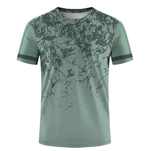Nouveauté : T-shirts formels pour hommes, col rond, coupe classique, design unique, polyester/coton tricoté, manches courtes, séchage rapide, respectueux de l'environnement - Product Image 2
