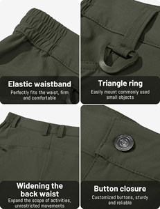 <b>Cargo</b> Pants Men Outdoor Elastic Hiking Hunting Trousers Casual Multi Pocket <b>Work</b> Jogger Multi-pocket outdoor pants - Product Image 4