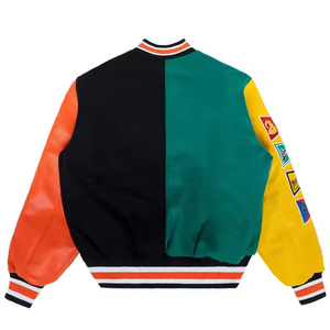 Top Quality Custom Chenille Patches Varsity <b>Jackets</b> Fashionable American School Uniform <b>Baseball</b> <b>jacket</b> <b>Men's</b> Winter <b>Jackets</b> - Product Image 6