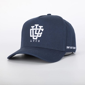 5 Panels Frame Buckle <b>Navy</b> Blue Baseball Caps Branded First Grade Quality Custom New York Baseball <b>Hat</b> Sporty Street Letter - Product Image 1