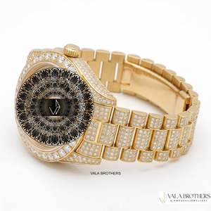 Montre Cartier en alliage de diamant et verre cristal 42 mm, analogique à quartz, avec fermoir déployant en acier inoxydable, unisexe, luxe, mode, antique - Product Image 1