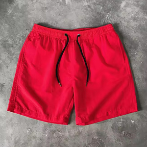 Proveedor Mayorista de Pantalones Cortos Deportivos Casuales de Lona Sólida con Cintura Elástica y Logotipo Personalizado para Gimnasio y Entrenamiento - Product Image 5