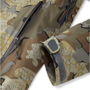 Chaqueta de Caza Impermeable con Camuflaje, Chaqueta Cortavientos Softshell para Exteriores, Abrigo Táctico con Capucha para Hombre, para Senderismo, Camping y Trekking - Product Image 6