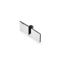 Pince à câble en U Essentra, clip de câble en plastique UL94 V0 PVC noir, UC U-Clip avec base adhésive