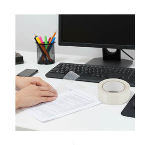 เทปใส BOPP สำหรับจัดส่งสินค้าแบบ OEM ตามสั่ง – ม้วนปิดผนึกรอยต่ออุตสาหกรรมกันน้ำ - Product Image 2