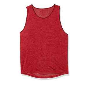 <b>Top</b> Quality Men Tank <b>Tops</b> With Custom Logo Printing Hot Sale Fitness Wear Bodybuilding Men Gym <b>Vest</b> <b>red</b> color - Product Image 3
