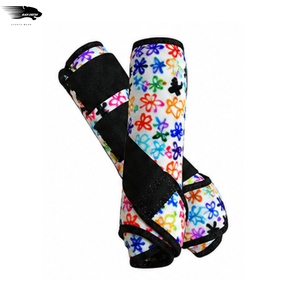 High Quality Horse Riding Protection Boots Breathable Tendon Guard <b>Leg</b> Boots Custom OEM Manufacturing Service - Product Image 4