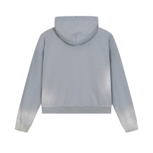 ชุดวอร์มผู้ชายแบบมีฮู้ด ผูกเชือก 2 ชิ้น ผ้าฟลีซเนื้อนุ่ม ระบายอากาศได้ดี น้ำหนักเบา เหมาะสำหรับการฝึกซ้อม ขายส่ง - Product Image 4