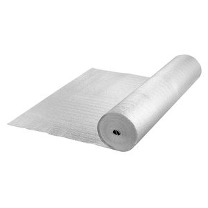 Rotolo Isolante Riflettente a Doppia Faccia da 3,2 mm 48x50ft, Pannello in Schiuma EPE con Foglio di Alluminio per Barriera Radiante - Product Image 1