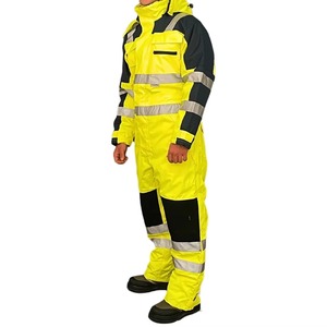 <b>Men's</b> Durable Heavy-Duty Protective <b>Work</b> <b>Overall</b> Welding Suit Mechanic Coveralls <b>for</b> Workshop Workwear Uniform - Product Image 2