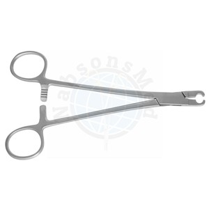 Soporte Ortopédico Manual para Varillas NABSONS MED, Recto de 7.25 Pulgadas, 6.35mm, Acero Inoxidable, Instrumento Quirúrgico para Cirugía Ósea - Product Image 3