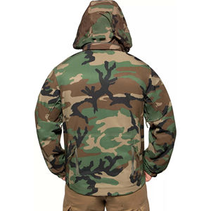 Chaqueta Táctica de Secado Rápido con Cuello Alto, Forro Polar, Camuflaje para Exteriores, Ropa Táctica, Chaqueta de Pesca, Ropa de Invierno, Logotipo Personalizado - Product Image 5