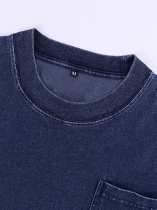 T-shirt Homme Nouvelle Collection Coupe Oversize Respirant Effet Délavé Acide 100% Coton Vierge Haute Qualité Matière Premium Vente en Gros - Product Image 4