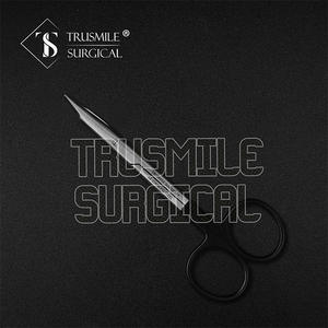 Steven Super Tijeras Quirúrgicas Tijeras de disección de precisión recta Acero inoxidable 14cm Instrumento médico - Product Image 3