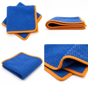 Serviettes de voiture personnalisées, très absorbantes, avec logo et taille brodés sur mesure, douces pour le nettoyage de la voiture, avec expédition et livraison. - Product Image 2