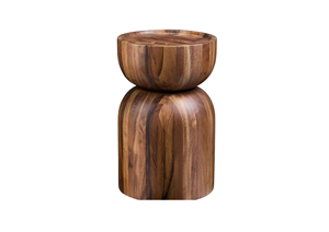 Dam Handmade Durable Teak Wooden <b>Stool</b> Contemporary Minimalist Design with Eco-Friendly Natural Finish Home Decor Resort Cafe - Product Image 6