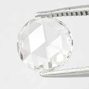 เพชรทรงกลมเจียระไนแบบโรสคัท น้ำหนัก 0.90 กะรัต เพาะเลี้ยงในห้องปฏิบัติการ สำหรับทำแหวน  มีเพชรเม็ดเดี่ยวทุกขนาด ราคาถูกจากผู้ผลิตในอินเดีย - Product Image 2
