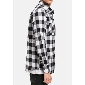เสื้อเชิ้ตผ้าฟลานเนลผู้ชาย แขนยาว ลายสก็อต ผ้าฝ้าย 100% คุณภาพสูง สวมใส่สบาย ขายส่ง - Product Image 2