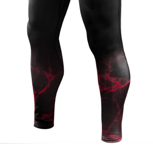 Nuevos Leggings de MMA con Logotipo Personalizado, Pantalones de Compresión de Cintura Alta, Elásticos, para Entrenamiento, Fitness, Artes Marciales Mixtas y Running - Product Image 2