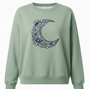 Sudadera Larga de Punto para Mujer, Estilo Vintage, de Algodón Lavado, Corte Holgado, Interior Suave, para Uso Diario, Estilo Urbano - Product Image 1