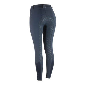 Pantalones de equitación de silicona de asiento completo para mujer, leggings de cintura alta impermeables y antideslizantes, ropa de equitación, pantalones de montar. - Product Image 4