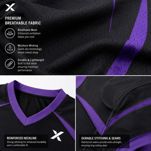 เสื้อซ้อมฟุตบอล X Sports City แห้งเร็ว ระบายอากาศได้ดี ซับเหงื่อ ทนทาน ผลิตในประเทศปากีสถาน - Product Image 3
