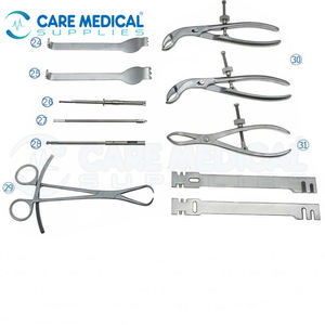Ensemble d'instruments chirurgicaux orthopédiques, pinces de maintien osseux en acier inoxydable chirurgical allemand, autoclavables, fournitures médicales - Product Image 2
