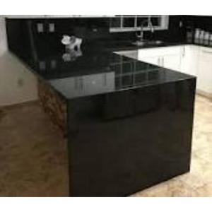 หินแกรนิตสีดำเนโรอัสโซลูโต้ คุณภาพสูง ลายไม่แตกต่างกันมาก ผิวขัดเงา/ผิวหยาบ สำหรับปูพื้นห้องครัว ห้องน้ำ และผนัง - Product Image 5