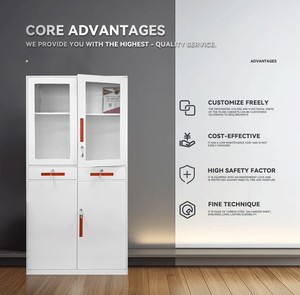 Chnsmile có thể khóa sắt văn phòng lưu trữ Tủ bền tài liệu lưu trữ Tủ hồ sơ - Product Image 3