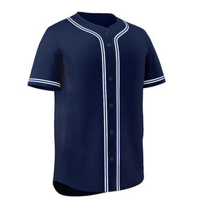 Maillot de baseball pour homme sur mesure, cousu, personnalisé, vêtements de sport anti-rides, respirant et confortable. - Product Image 3
