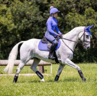 Horsekraft Haut de sport pour femme à manches longues en polyester, couleur unie, avec fermeture éclair, protection UV, anti-transpiration, pour l'équitation