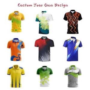 Camiseta Polo de Golf Personalizada de Alta Calidad y Bajo Precio, Secado Rápido, 100% Poliéster, Sublimación, Tallas Grandes, para Hombre - Product Image 5