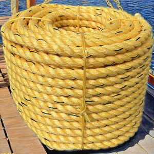 เชือกโพลีโพรพิลีนแบบถัก 3 เส้น ขนาด 1/2 นิ้ว x 600/1200/2400 ฟุต รีไซเคิลได้ ป้องกันรังสียูวี ทนทาน สีตามสั่ง DANLINE สำหรับการขนส่ง - Product Image 1