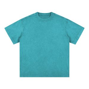 T-shirt Homme Tendance Personnalisé pour l'Extérieur, Manches Courtes, Couleur Unie, 100% Coton Tricoté, Style Streetwear - Product Image 3