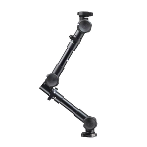 Support de voiture en aluminium pour ordinateur portable, fixation sur rail de siège, sans perçage, articulation à dents télescopique, charge maximale 4 kg - Product Image 2