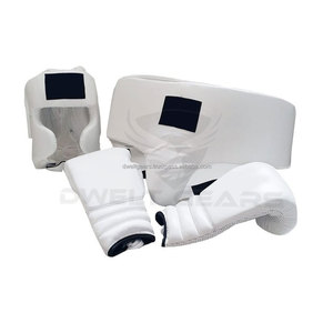 DWELT GEARS - Juego de Guantes de Boxeo para Entrenamiento de Kickboxing, Guantes de Boxeo de Piel Sintética para Gimnasio, Protección Deportiva Personalizable - Product Image 5
