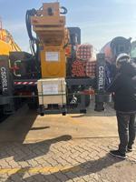 Plateforme de forage diesel portable pour puits d'eau YuChai CSCZ200 200M 140-254mm, plateforme de forage montée sur camion