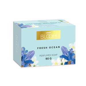 สบู่เหลวซินดี้ บลูม – กลิ่นเฟรชโอเชียน ช่วยเพิ่มความชุ่มชื้น ต้านเชื้อแบคทีเรีย ล้างออกง่าย ทำความสะอาดอย่างอ่อนโยน เหมาะสำหรับทุกสภาพผิว ผลิตในเวียดนาม 90 กรัม - Product Image 2